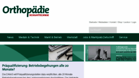 What Ostechnik.de website looked like in 2018 (6 years ago)