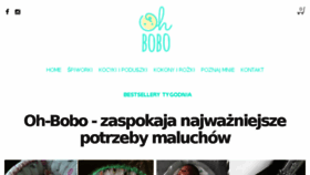 What Ohbobo.pl website looked like in 2018 (6 years ago)