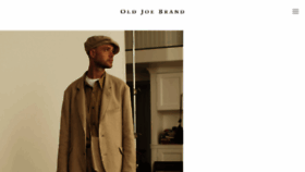 What Oldjoe.jp website looked like in 2018 (7 years ago)