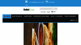 What Outletgear.com website looked like in 2018 (6 years ago)
