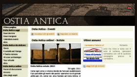 What Ostiaantica.net website looked like in 2018 (6 years ago)