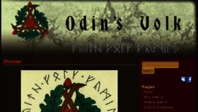 What Odinsvolk.ca website looked like in 2018 (6 years ago)