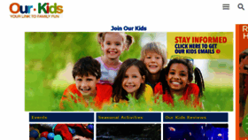 What Our-kids.com website looked like in 2018 (6 years ago)