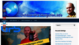 What Outdoorgpsnavigation.info website looked like in 2018 (6 years ago)