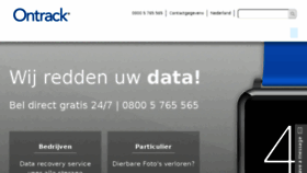 What Ontrackdatarecovery.nl website looked like in 2018 (6 years ago)