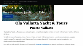What Olavallartayachtandtours.com website looked like in 2018 (6 years ago)