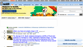 What Old.reddit.com website looked like in 2018 (6 years ago)