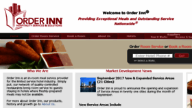 What Orderinn.com website looked like in 2018 (6 years ago)