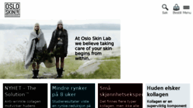 What Osloskinlab.no website looked like in 2018 (6 years ago)