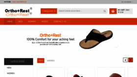 What Orthorest.in website looked like in 2018 (6 years ago)