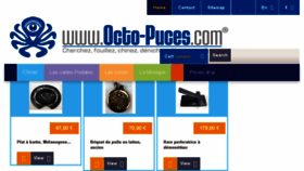 What Octo-puces.fr website looked like in 2018 (5 years ago)