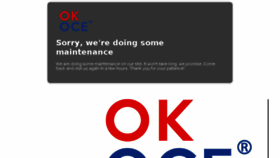 What Okoce.me website looked like in 2018 (6 years ago)