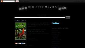 What Oldmovietheatre.com website looked like in 2018 (6 years ago)