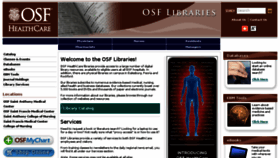 What Osflibrary.org website looked like in 2018 (6 years ago)