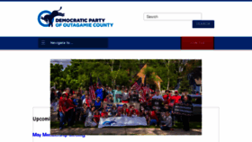 What Outagamiedems.org website looked like in 2018 (6 years ago)