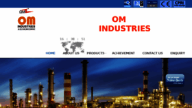 What Om-industries.com website looked like in 2018 (6 years ago)