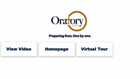 What Oratoryprep.org website looked like in 2018 (5 years ago)