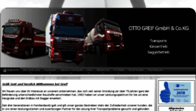 What Otto-greif.com website looked like in 2018 (6 years ago)