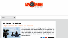 What Ourworldstuff.com website looked like in 2018 (6 years ago)