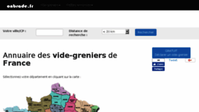 What Onbrade.fr website looked like in 2018 (6 years ago)