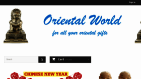 What Orientalworld.co.uk website looked like in 2018 (6 years ago)