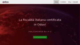 What Odoo-italia.net website looked like in 2018 (5 years ago)