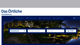 What Oertliche.de website looked like in 2018 (5 years ago)
