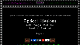 What Opticaliillusions.com website looked like in 2018 (5 years ago)