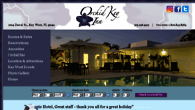 What Orchidkeyinn.com website looked like in 2018 (5 years ago)