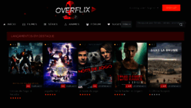 What Overflix.com website looked like in 2018 (6 years ago)