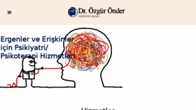 What Ozguronder.net website looked like in 2018 (7 years ago)