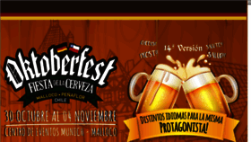 What Oktoberfestchile.cl website looked like in 2018 (6 years ago)
