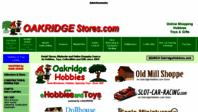 What Oakridgestores.com website looked like in 2018 (5 years ago)
