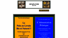 What Opain.com website looked like in 2018 (5 years ago)