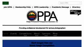 What Oregonppa.org website looked like in 2018 (6 years ago)
