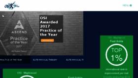 What Osipt.com website looked like in 2018 (5 years ago)