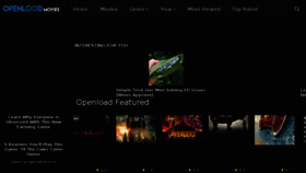 What Openloadmovie.me website looked like in 2018 (5 years ago)