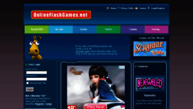 What Onlineflashgames.net website looked like in 2018 (5 years ago)