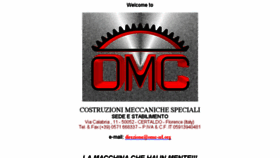 What Omc-srl.org website looked like in 2018 (5 years ago)