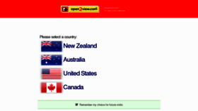 What Open2view.co.nz website looked like in 2018 (5 years ago)