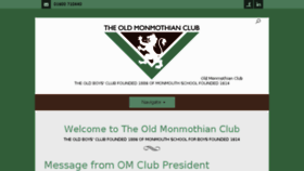 What Oldmonmothians.co.uk website looked like in 2018 (5 years ago)