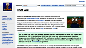 What Osmwiki.nl website looked like in 2018 (5 years ago)