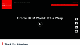 What Oraclehcmworld.com website looked like in 2018 (5 years ago)