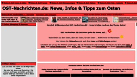 What Ost-nachrichten.de website looked like in 2018 (5 years ago)