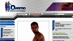 What Ovemo.com website looked like in 2018 (5 years ago)