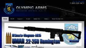What Olyarms.com website looked like in 2018 (5 years ago)