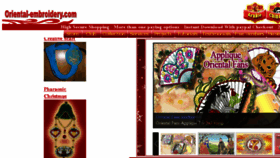 What Oriental-embroidery.com website looked like in 2018 (5 years ago)