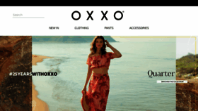 What Oxxoshop.com website looked like in 2018 (5 years ago)