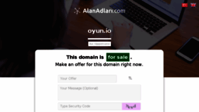 What Oyun.io website looked like in 2018 (5 years ago)