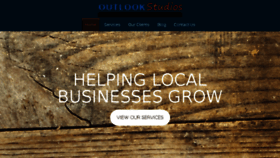 What Outlookstudios.com website looked like in 2018 (5 years ago)